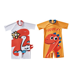 Children's swimsuit trunks Female baby swimsuit boys swimwear split body conjoined male and female swimsuit 3 years old 2023 new style
