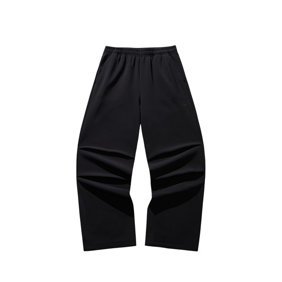 
ANTA fleece mountain shell pants丨water-repellent earth shell outdoor paratrooper pants women's spring and summer outdoor sports pants