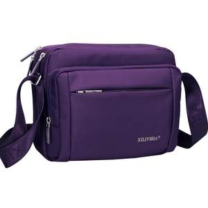 Business Holding Wallet Women's Crossbody Bag 2024 New Large -capacity Nylon Oxford Clothing Shoulder Bag Women's Canvas Bag
