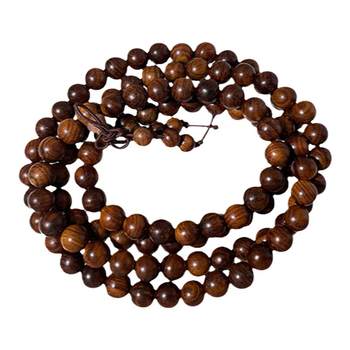 
Sandalwood multi-layer beaded bracelet new Chinese style ancient style