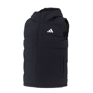 
Adidas sports suit men's autumn new hooded down vest knitted training trousers comfortable two-piece set