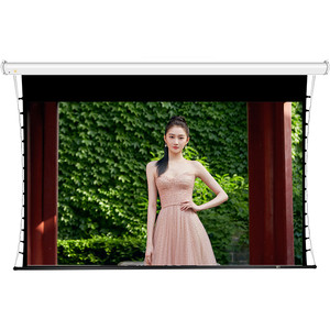 
Jingke JK electric remote control screen 80/100/120/150-inch G-FL/300s high-definition 4K projection white soft screen 16 ratio 9/4:3 home movie wall hanging cloth suitable for ultra-short throw telephoto machine
