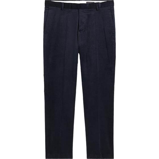 
HM men's trousers spring soft and comfortable professional temperament slim velvet trousers 1162188