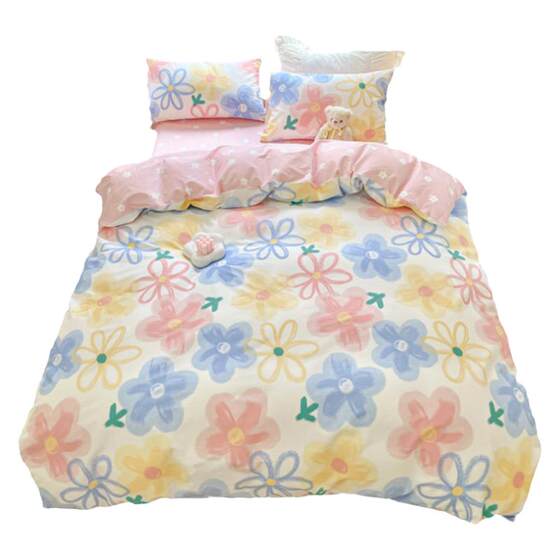 Jieliya pure cotton quilt set 100 full quilt hood 150x200 single quilt 1.5 meters by single 200x230
