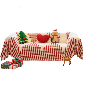 
2025 New Autumn and Winter Plush Sofa Cover Sofa Cover Full Cover Blanket Thickened Cover Cover Cushion