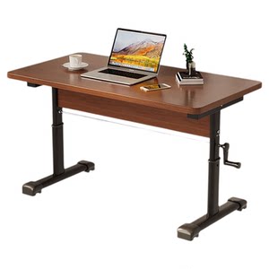 
Movable bedroom computer table lifting bedside table home simple desk long table workbench student desk