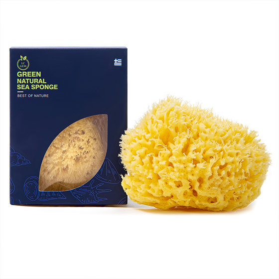 
Imported natural sponge baby baby bath sponge bath ball pregnant women baby face bath towel scrubbing bath