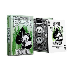 
Bicycle poker and card co-branded collection of cultural and creative flower cut magic country style treasure cute panda