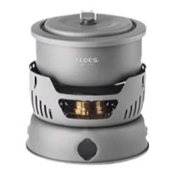 Ailu Customer Outdoor Storm Stove Boiler Windproof Camping and Cooking Lightweight Portable Set Boiler Cookware Cooking Pot Full Set