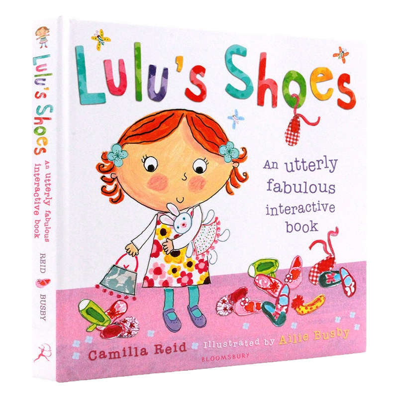 露露的鞋子Lulu's Shoes 英文原版绘本幼儿童英语启蒙趣味认知
