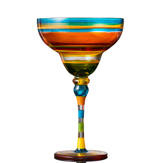 Verres à Martini Peints à La Main – Set De 2 ? Artisanat Unique