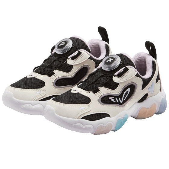 
FILA KIDS Fila Children's Shoes Children's Flash Light Shoes 2025 Winter New Style Girls' Knob Comfort Sports Shoes