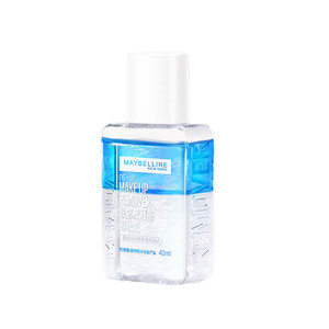 
Maybelline eye and lip makeup remover 40ml sensitive eye makeup remover can be removed from the whole face with gentle and non-irritating