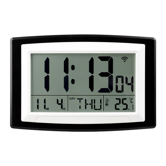 Hense Ha31 WiFi Digital Clock - LCD Wall & Table Clock