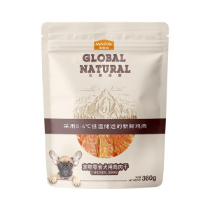 McFudi dog snack chicken jerky grinding rod, chicken breast to bear teddy small dog pet snack rewards
