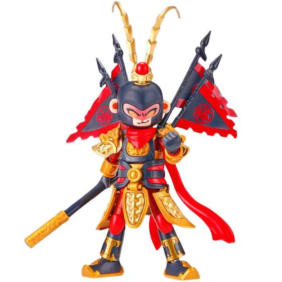 
Bruke Hero Infinite Building Blocks Man Golden Body and Physical Figure Sun Wukong 2.0 Journey to the West Classic Version Brooke Toys