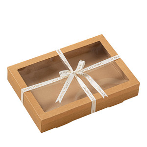 
Picnic box camping bento barbecue barbecue ingredient storage disposable kraft paper packaging autumn travel outdoor supplies