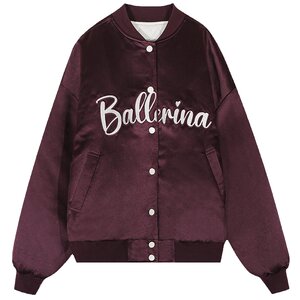 
Luoluo Introduction Baseball uniform jacket for women 2025 new autumn and winter thickened short jacket small chic jacket