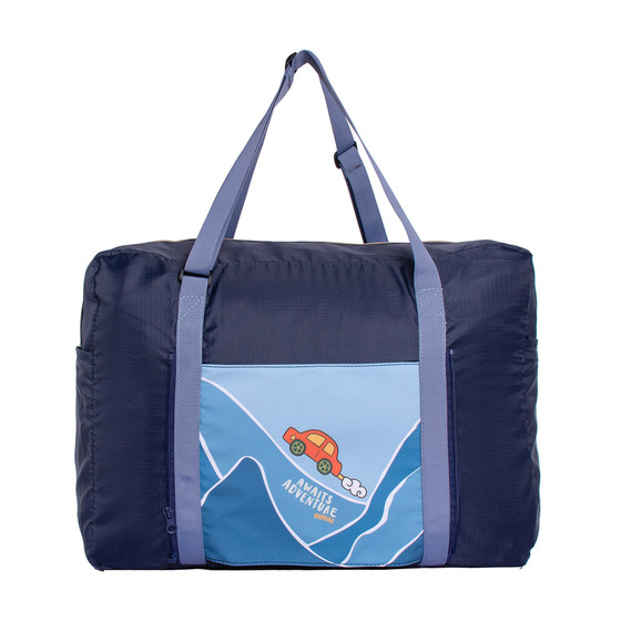 
Short-term travel bag for women with portable portable trolley case customized boarding bag folding large capacity duffel bag