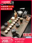 Bộ trà hoàn toàn tự động Bộ bàn trà ấm đun nước tích hợp khay trà hộ gia đình Bàn trà Kung Fu Trung Quốc đĩa đơn giản một lớp