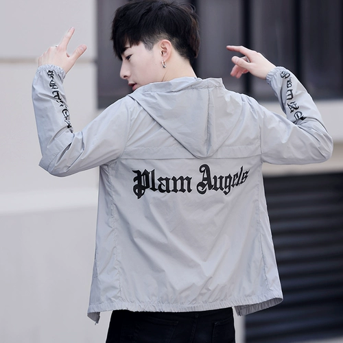 Ультратонкая дышащая летняя легкая и тонкая одежда для защиты от солнца, трендовая шелковая куртка, в корейском стиле