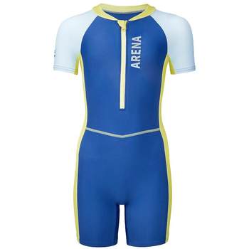 Arena boys, girls, children's conjoined swimsuit sunscreen
