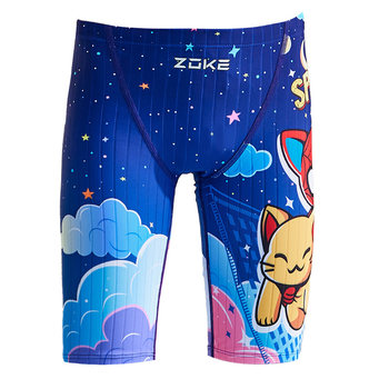 
Zhouke boys swimming trunks professional swimming training quick-drying