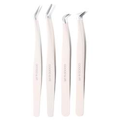 Blind selection for beginners! Safe tweezers to apply false eyelashes