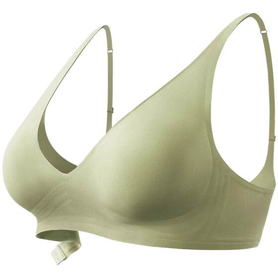 Sujiliangpin jelly strip traceless liquid foundation underwear for women with small breasts, anti-sagging, accessory breasts, soft support bra