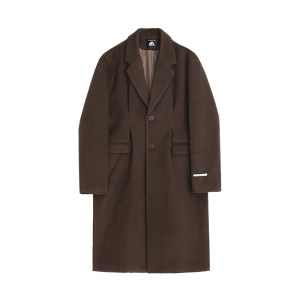 Mrcyc woolen coat men's mid -length over -the -knee trench coat Korean atmosphere, thick warm coat