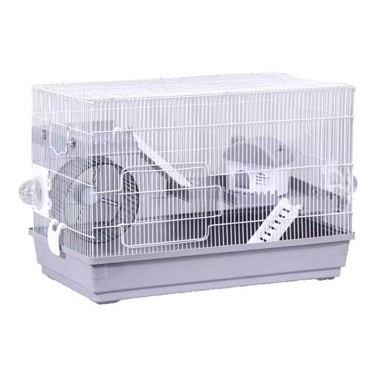 View of Hamster Cage 60 Basic Cage - Golden Bear Flower Rat Heightened Double ...