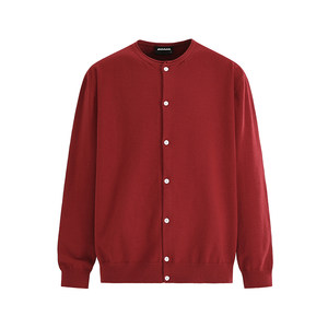 
MRCYC old Qian style knitted cardigan men's autumn loose casual sweater jacket Korean high-end round neck top