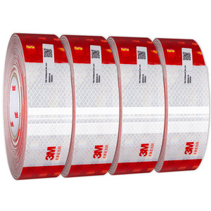 
[Only selling authentic products] 3M truck special night reflective sticker 983D luminous truck trailer body warning sign