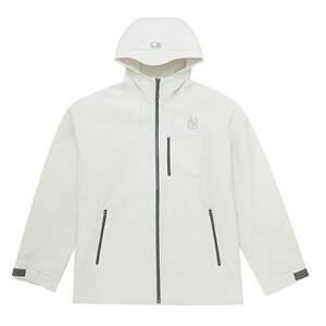
[Self-operated] MLB woven jacket men's and women's new loose sportswear windproof casual wear hooded jacket