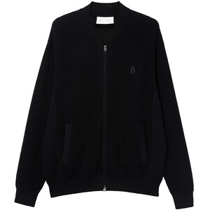 
Jack Jones men's autumn and winter sweater sweater loose stand-up collar zipper cardigan pocket solid color versatile top