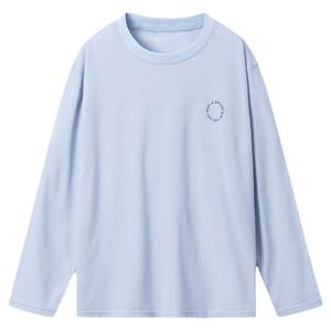
[Wear-resistant] Children's T-shirt long-sleeved boys' tops spring simple and versatile clothes that are skin-friendly, wear-resistant and loose Category A