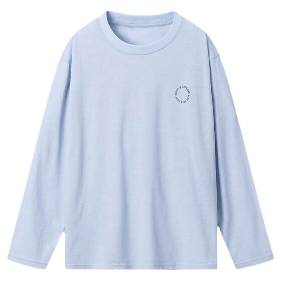 
[Wear-resistant] Children's T-shirt long-sleeved boys' tops spring simple and versatile clothes that are skin-friendly, wear-resistant and loose Category A