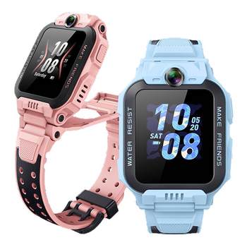 
Little Genius Phone Watch New Z6Pro Junior Edition z6d Waterproof Positioning Front and Back Dual Camera 4G Full Netcom Student and Children Video Call Authentic Official Flagship Store