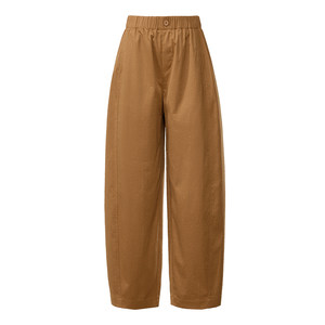 
Yiyang eight-point sickle pants for women 2026 summer new narrow version straight slim slim orange harem pants casual pants