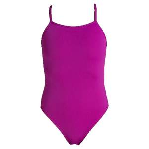
Swimsuits for women's swimming pools, TAUPOC, large-open back solid color fashionable one-piece swimsuit