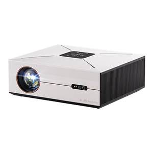2025 new daytime projector for home ultra-high definition 4K support white projection wall can be connected to mobile phone screen projection office home theater living room bedroom integrated homestay laser government subsidy 3D projector
