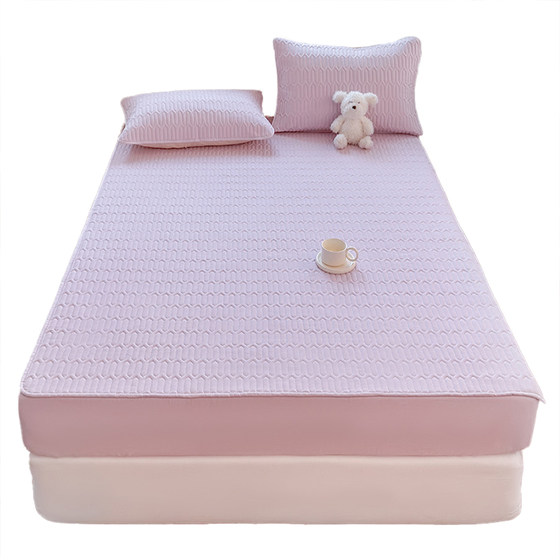 
Fitted sheet pure cotton 100 pure cotton type A maternal and infant grade bed cover mattress protector cover single piece 2026 new model for all seasons
