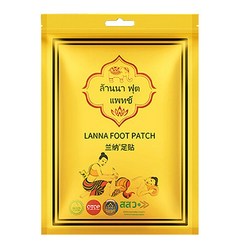 Experience Pack 10 Pieces Of Lanna Lanna Thai Genuine Foot Patches Official Website Imported Original Foot Patches