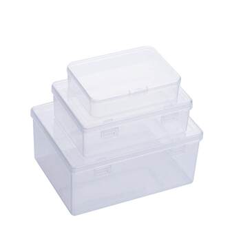 Baolian parts box plastic transparent storage box