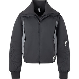 
Adidas/Adidas genuine new women's detachable short splicing warm cotton jacket JW8913