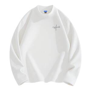 
Mark Huafei bottoming shirt men's autumn and winter German velvet half turtleneck boys' top double-sided warm men's long-sleeved T-shirt