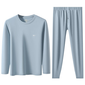 
Septwolves Teenagers Pure Cotton Autumn Clothes and Autumn Pants Sets Boys' Shirts and Underpants Boys' Big Children's Thermal Underwear for Men
