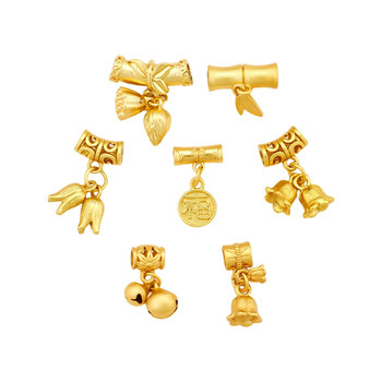 
Non-fading sand gold accessories ancient bead pendant pendant