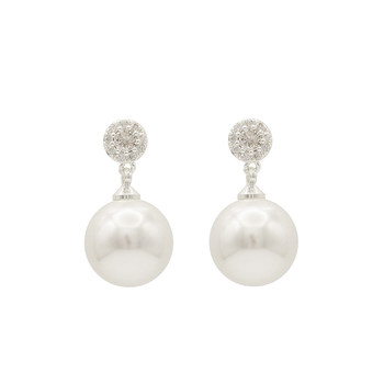 Windsor Shijia Pearl Earrings Mosquito Coil Ear Clips Light Luxury Earrings Niche Pearl Earrings Feminine Elegant