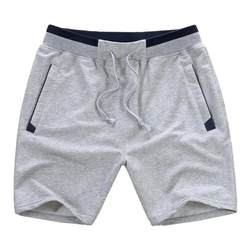 Heavyweight sports casual summer running pure cotton shorts for men